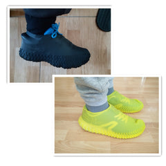 Waterproof Shoe Cover Reusable Non Slip Foldable Outdoor Overshoes