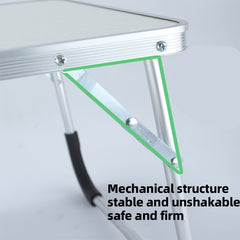 Foldable Laptop Table Bed Dining Space Saving Desk