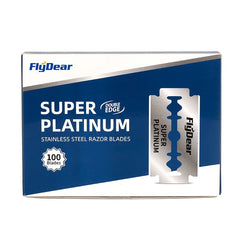 Stainless Steel Double Sided Blade Manual Razor Blades Shaving Barber's