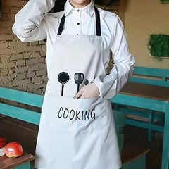 Waterproof Stain Apron Kitchen Cooking Work Clothes