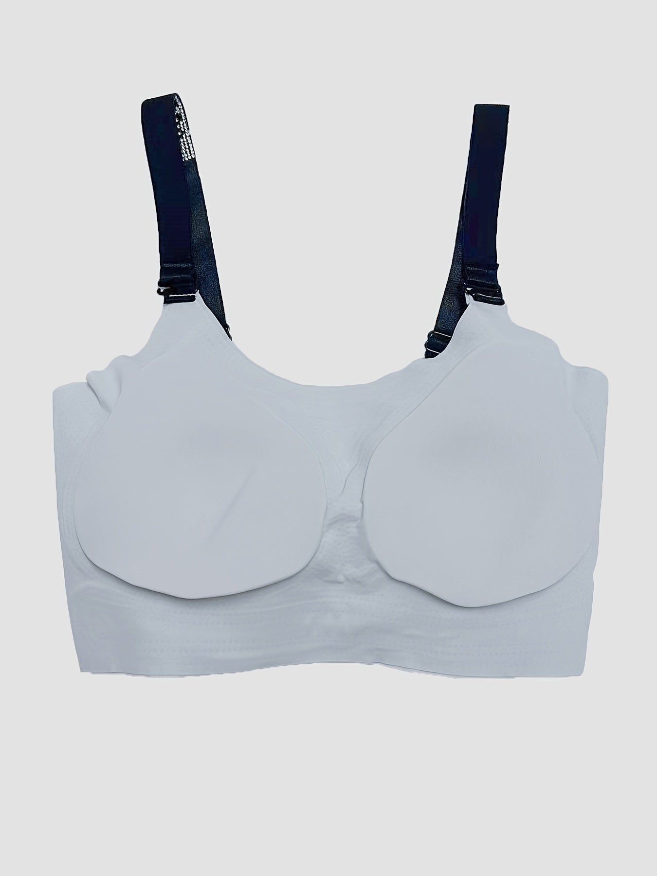 Letter Straps Wireless Bra Seamless Full Coverage Women's Lingerie