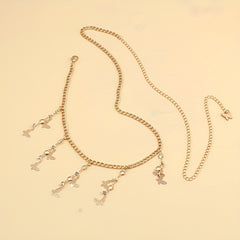 Butterfly Tassel Charm Chain Belt Waist Chain Jewelry