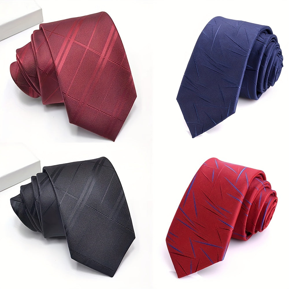 Men's Neckties Graphic Necktie Business Wedding Party Necktie