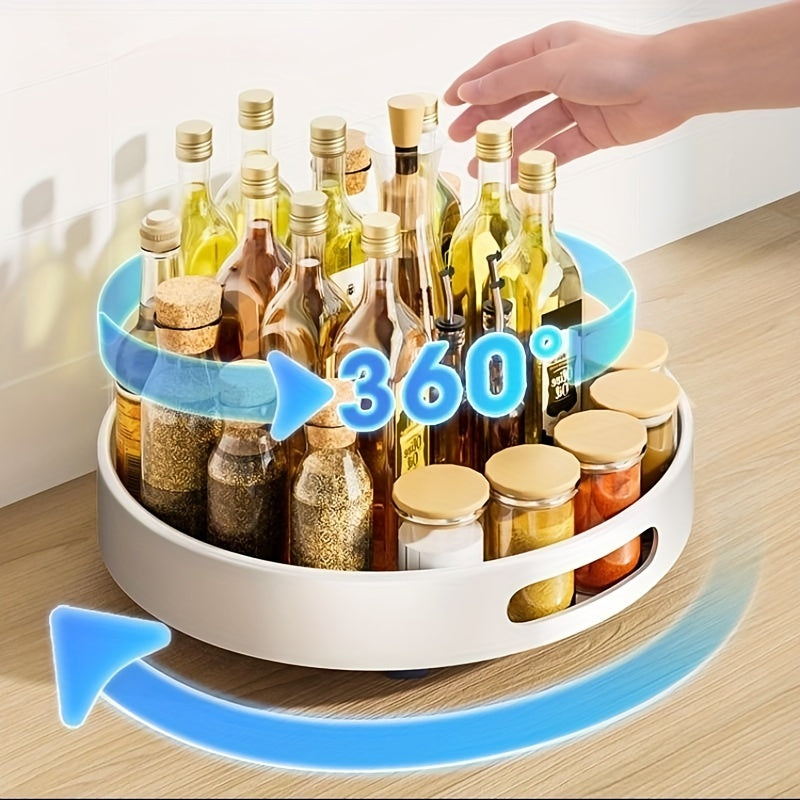 1pc Spice Spinner Spice Rack Organizer Tiered Spice Organizer Spice Bottle Holde