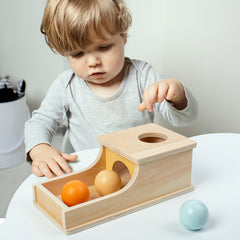 Wooden Puzzle Box Sorting Toy Develop Hand Eye Coordination