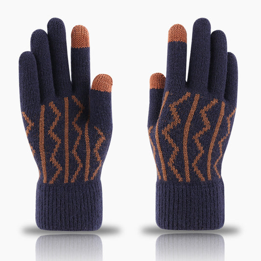 Winter Touchscreen Knit Gloves for Men