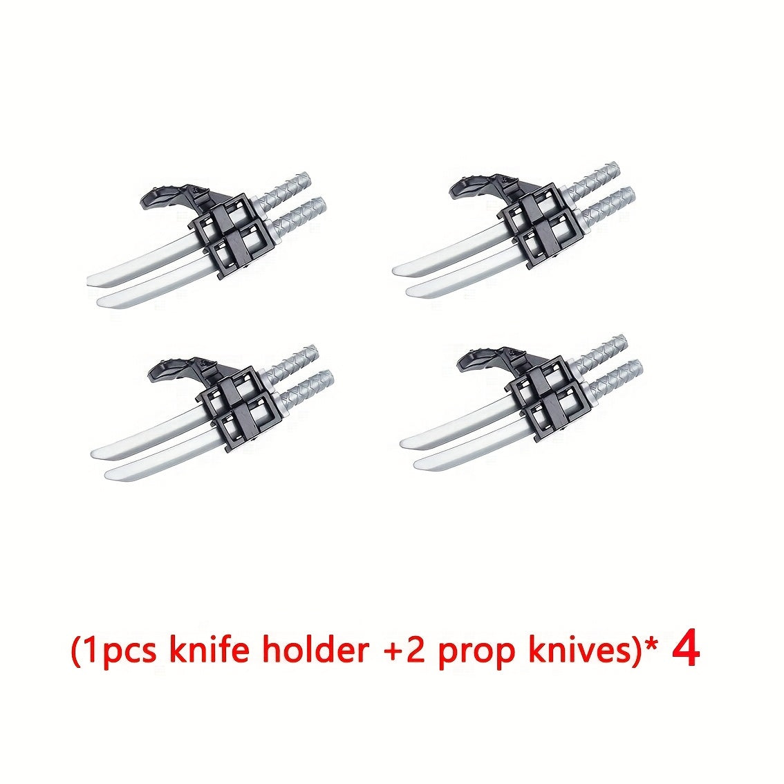 Small Particle Building Blocks Doll Weapon Storage & Prop Sword Toy Accessories