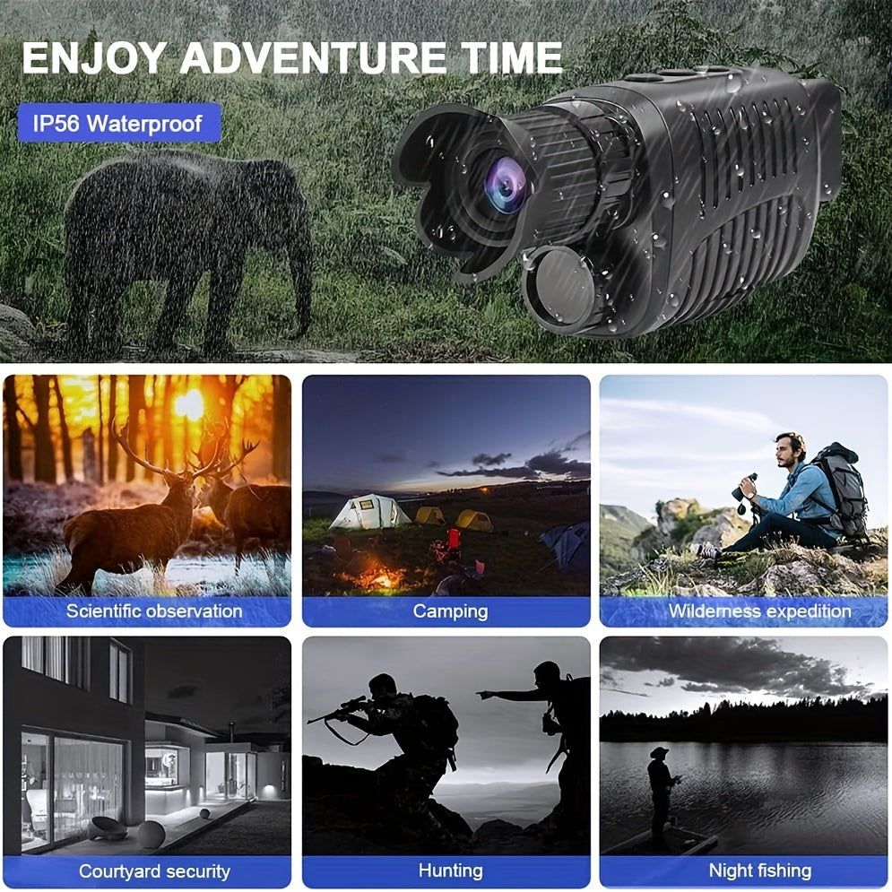 1080P HD Night Vision Monocular 5x Zoom