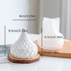 Round Concrete Jewelry Mold Resin Storage Silicone Mold