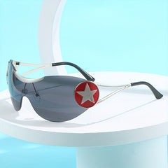 Men's UV Protection Decorative Sunglasses For Outdoor Sports
