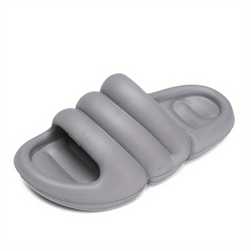 Men's Non Slip Platform Slides Comfortable Soft Sole Cloud Slides