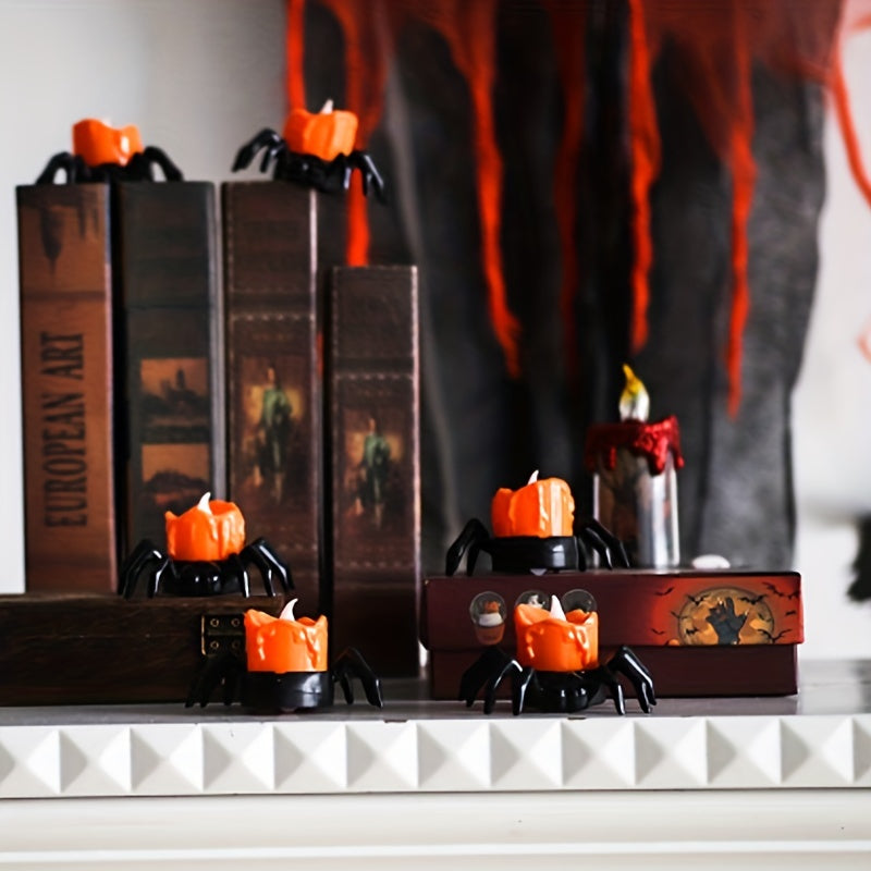 Halloween Pumpkin Lamp LED Electronic Candle Light Decoration