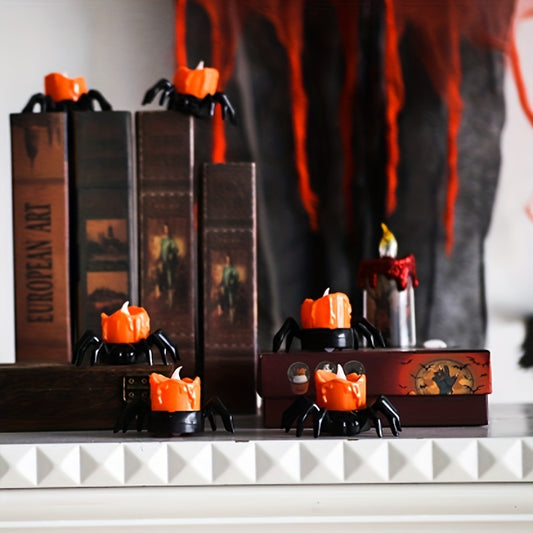 Halloween Pumpkin Lamp LED Electronic Candle Light Decoration