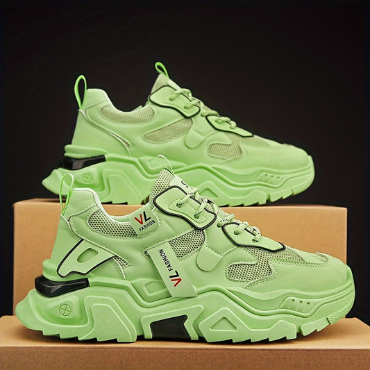 Men's Platform Shoes Soft Sole Street Style Chunky Shoes