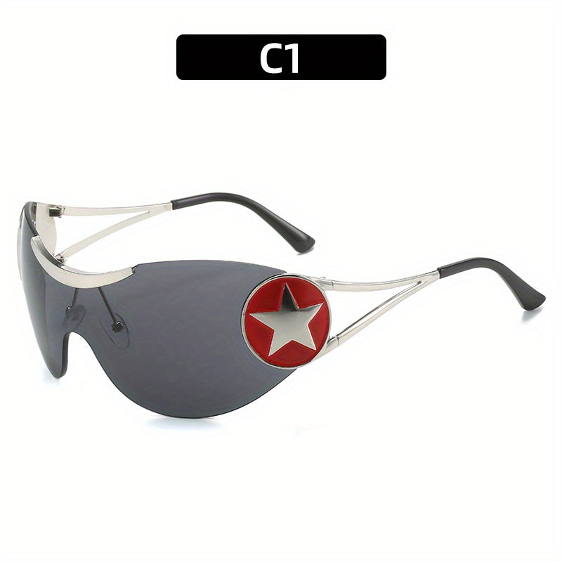 Men's UV Protection Decorative Sunglasses For Outdoor Sports