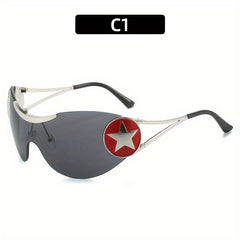 Men's UV Protection Decorative Sunglasses For Outdoor Sports