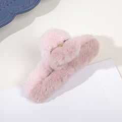 Plush Autumn Winter Hair Clips Women's Clips