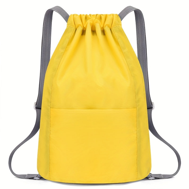 Waterproof Drawstring Backpack for Sports and Gym, Men Women