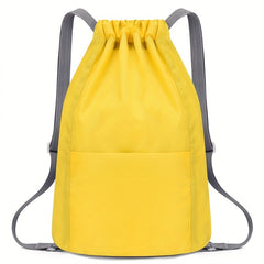 Waterproof Drawstring Backpack for Sports and Gym, Men Women