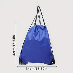 3pcs Polyester Bundle Pocket Drawstring Backpacks