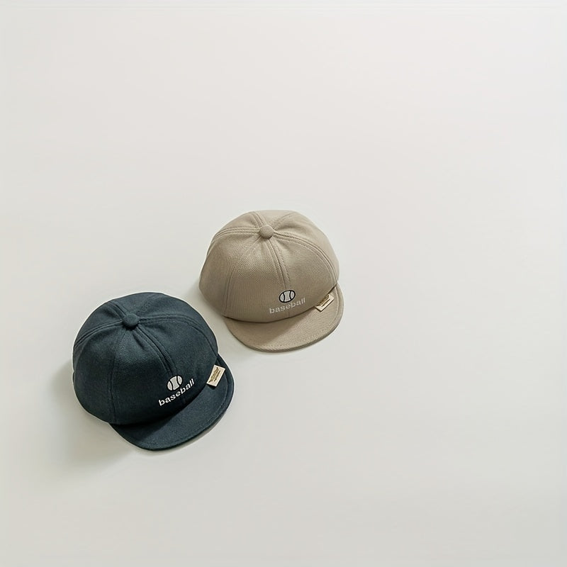 Embroidered Sun Protection Baseball Cap for Kids