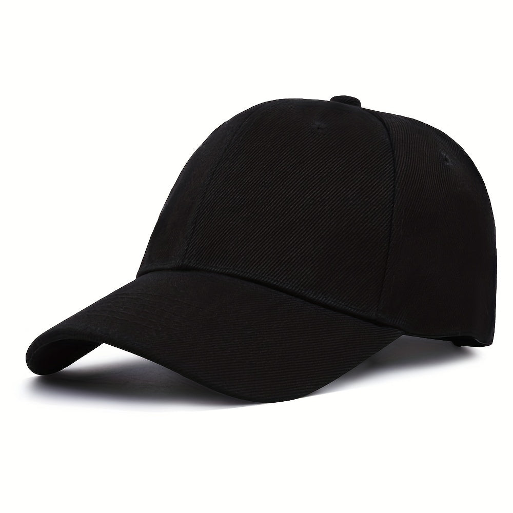 Casual Unisex Baseball Cap Solid Couple Dad Hats Unisex Sun Hats