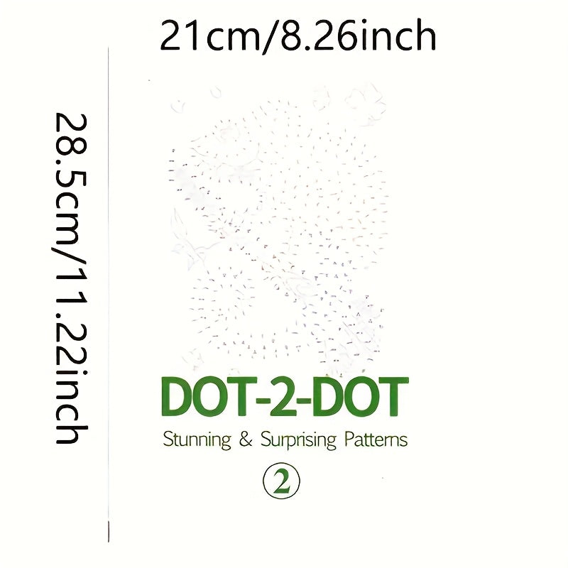Relaxing Dot to Dot for Adults with 10,000 Challenges