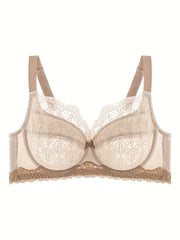 Lace Stitching Push Up Bra Women's Lingerie