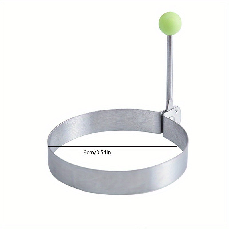 1PC Heart & Star Shaped Fried Egg Mold Stainless Steel