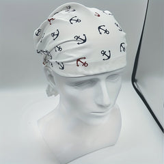 Breathable Pirate Headscarf Hat for Catering Staff
