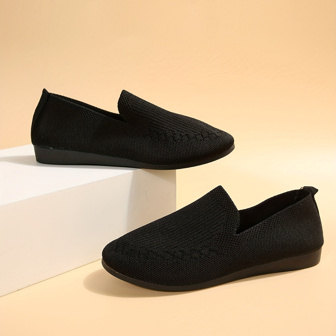 Women's Slip On Ballet Shoes Soft Sole Comfy Breathable Daily Shoes