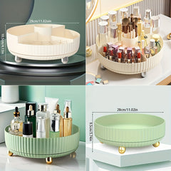 Green Makeup Perfume Organizer with Large Capacity