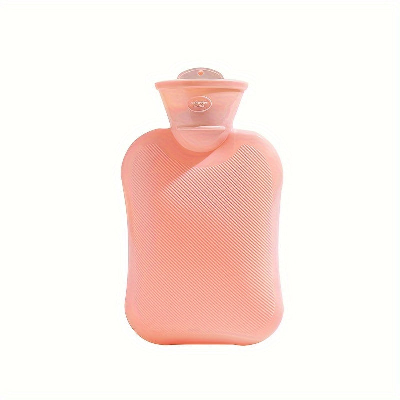 Hot Water Bottle w/ Soft Cover Hand Warmer Winter Gift