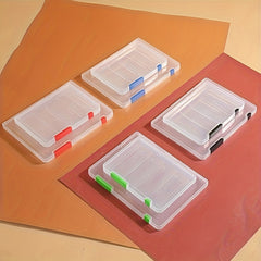 A4 A5 Plastic Transparent File Box Document Storage