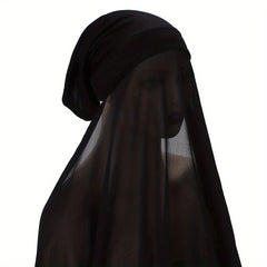 Chiffon Scarf Head Hijab Wrap Solid Shawls For Women