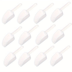 12pcs Plastic Kitchen Scoops for Ice Cream Coffee Tea and More
