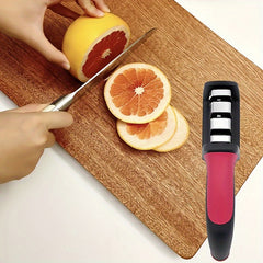 Manual Fruit Sharpener for Outdoor Camping and Kitchen Use