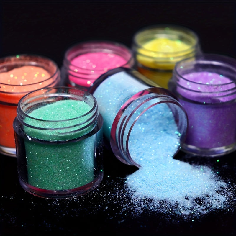 10ML Glitter Powder for Manicure Decoration Dusting