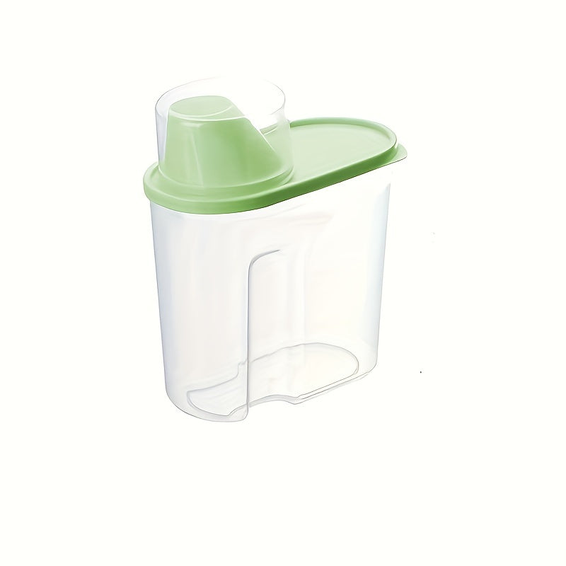 9L Rice Bucket w/ Pour Spout Moisture Proof Insect Proof Portable Cereal Stor