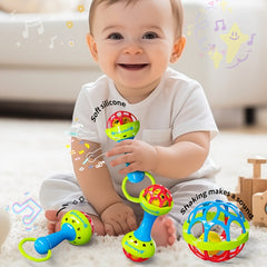 Kids Hand Ringing Bell Toy for Ages 0-3