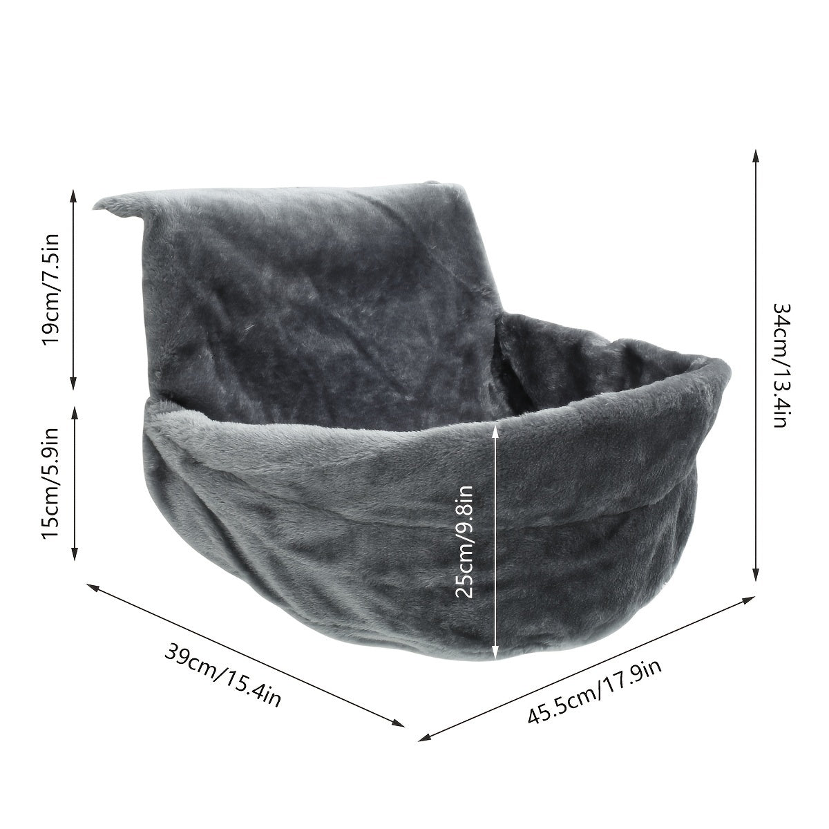 Cozy Cat Radiator Bed Plush Soft Durable Hanging Cat Bed