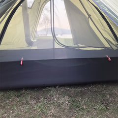 4 Corner Inner Tent Camping Pyramid Tent w/ Mosquito Net