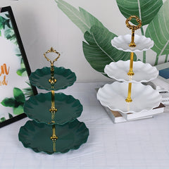 3-Tier Cake Stand Cupcake Display Wedding Party Tray Kitchen Supplies