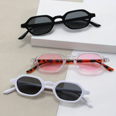 Y2K Geometric Sunglasses HipHop Anti Glare UV400