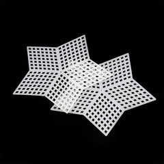 8pcs Plastic Mesh Canvas Sheets - DIY Crafts Embroidery Cross