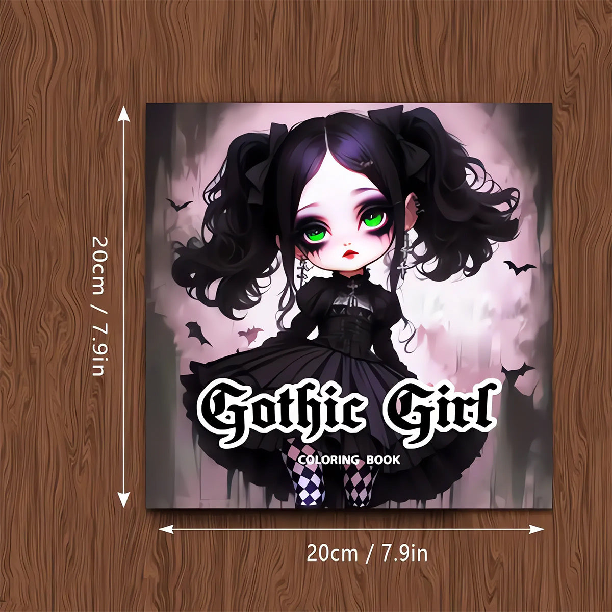 Gothic Coloring Book - 22 Pages - Thickened Paper - Unique Cover