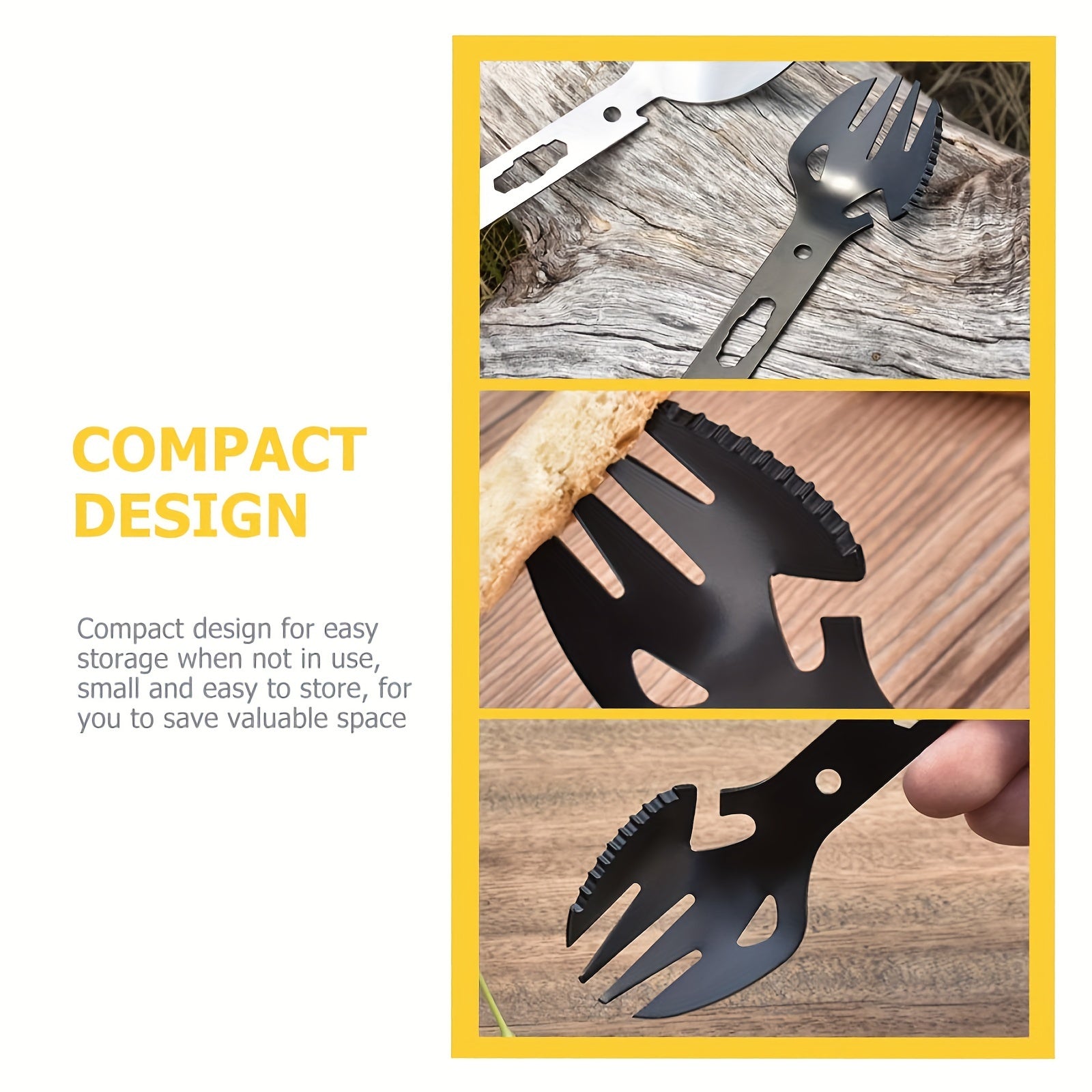 Outdoor Multifunction Utensil Set for Hiking Camping Backpacking
