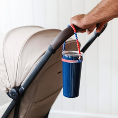 Silicone Water Bottle Handle Carrying Sling Fits Most 8-40oz Bottles