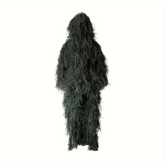 Jungle Camouflage Ghillie Suit for Outdoor Game & Halloween Costume