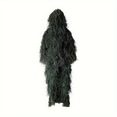 Jungle Camouflage Ghillie Suit for Outdoor Game & Halloween Costume